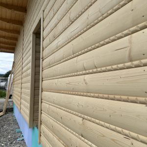 Drevený obklad na fasádu